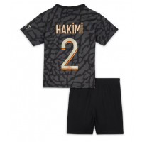 Paris Saint-Germain Achraf Hakimi #2 Rezervni Dres za djecu 2023-24 Kratak Rukav (+ Kratke hlače)
